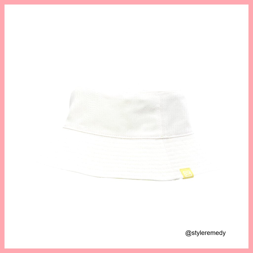 Reversible Cotton Polyester Bucket Hat Packable Medium Brim